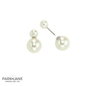 Reversible Pearl earrings by Parklane - NWOT
